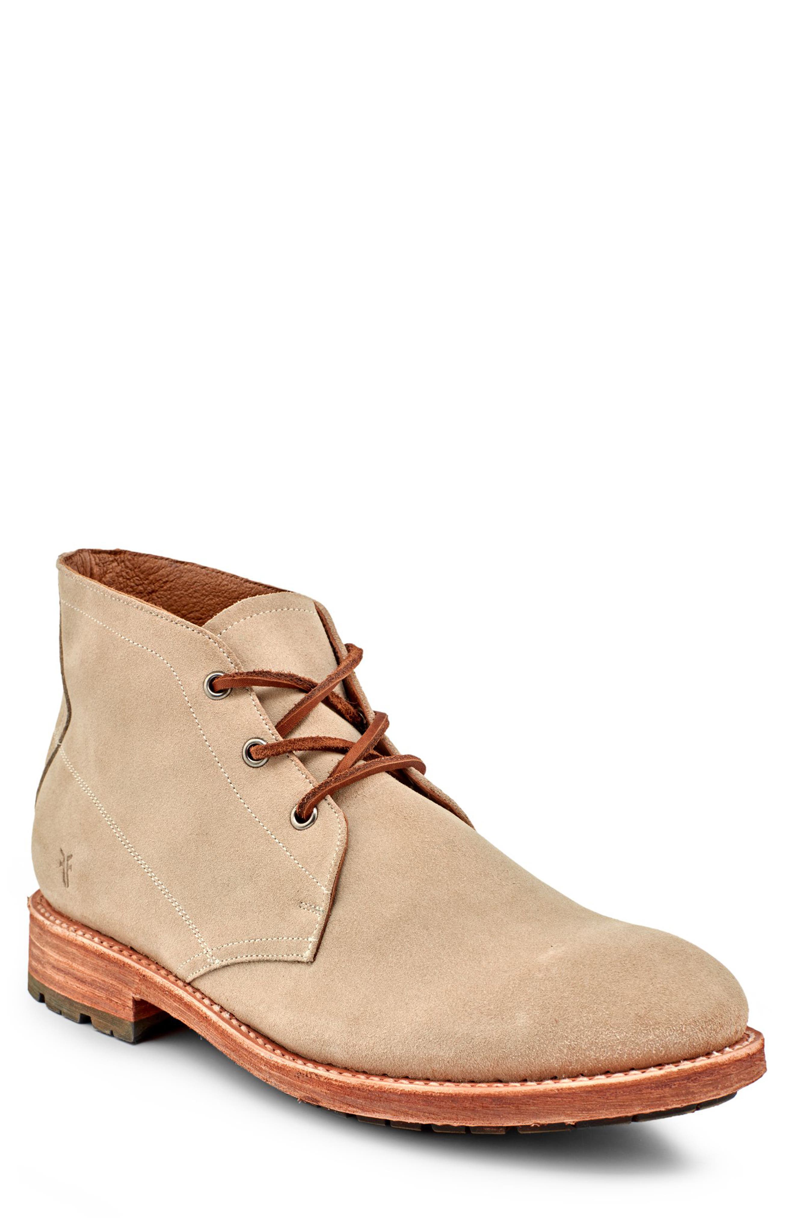 Frye Bowery Chukka, Main, color, Fog