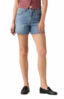 Levi's Cinch Mid Thigh Denim Shorts