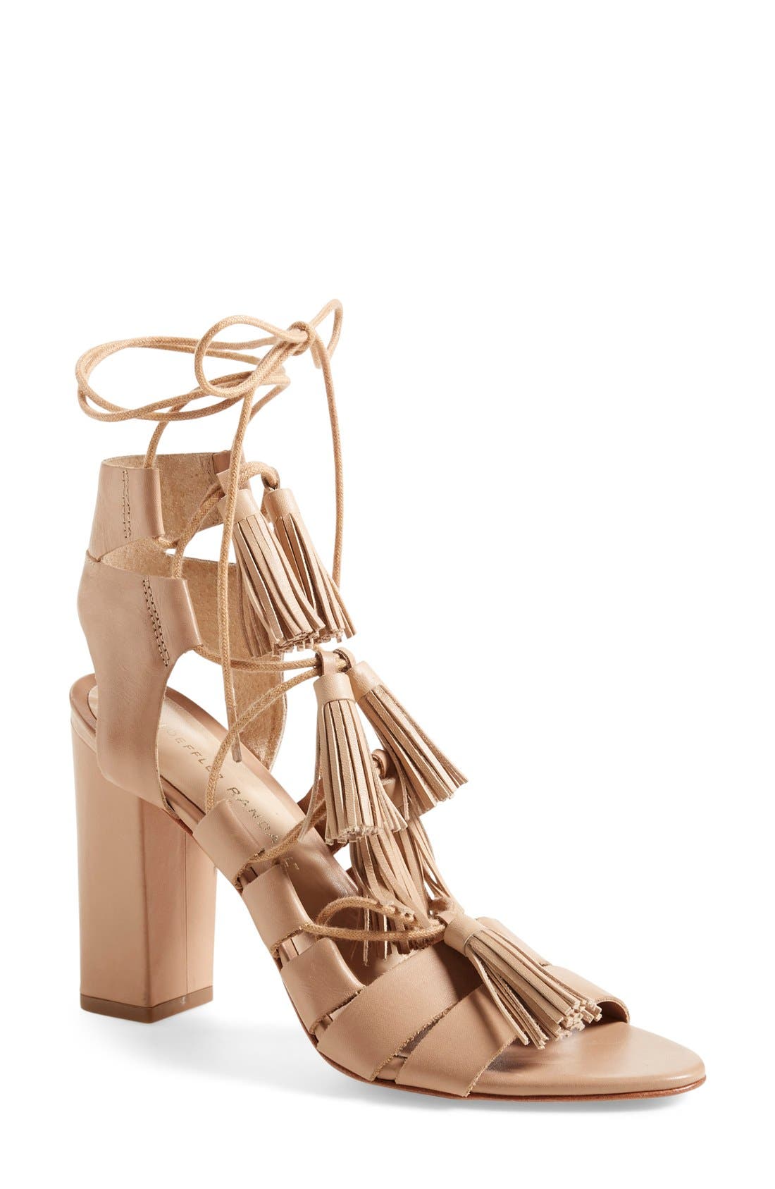 Loeffler Randall Luz Tassel Sandal, Main, color, 