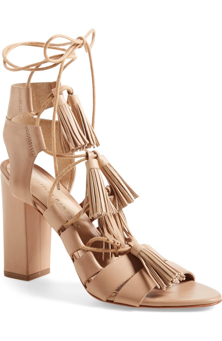 Loeffler Randall Luz Tassel Sandal, Main, color,