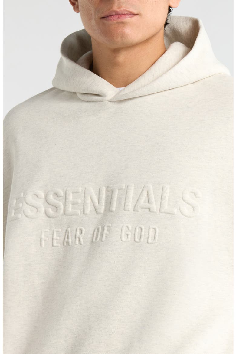 Classic Cotton Blend Hoodie, Alternate, color, OATMEAL HEATHER