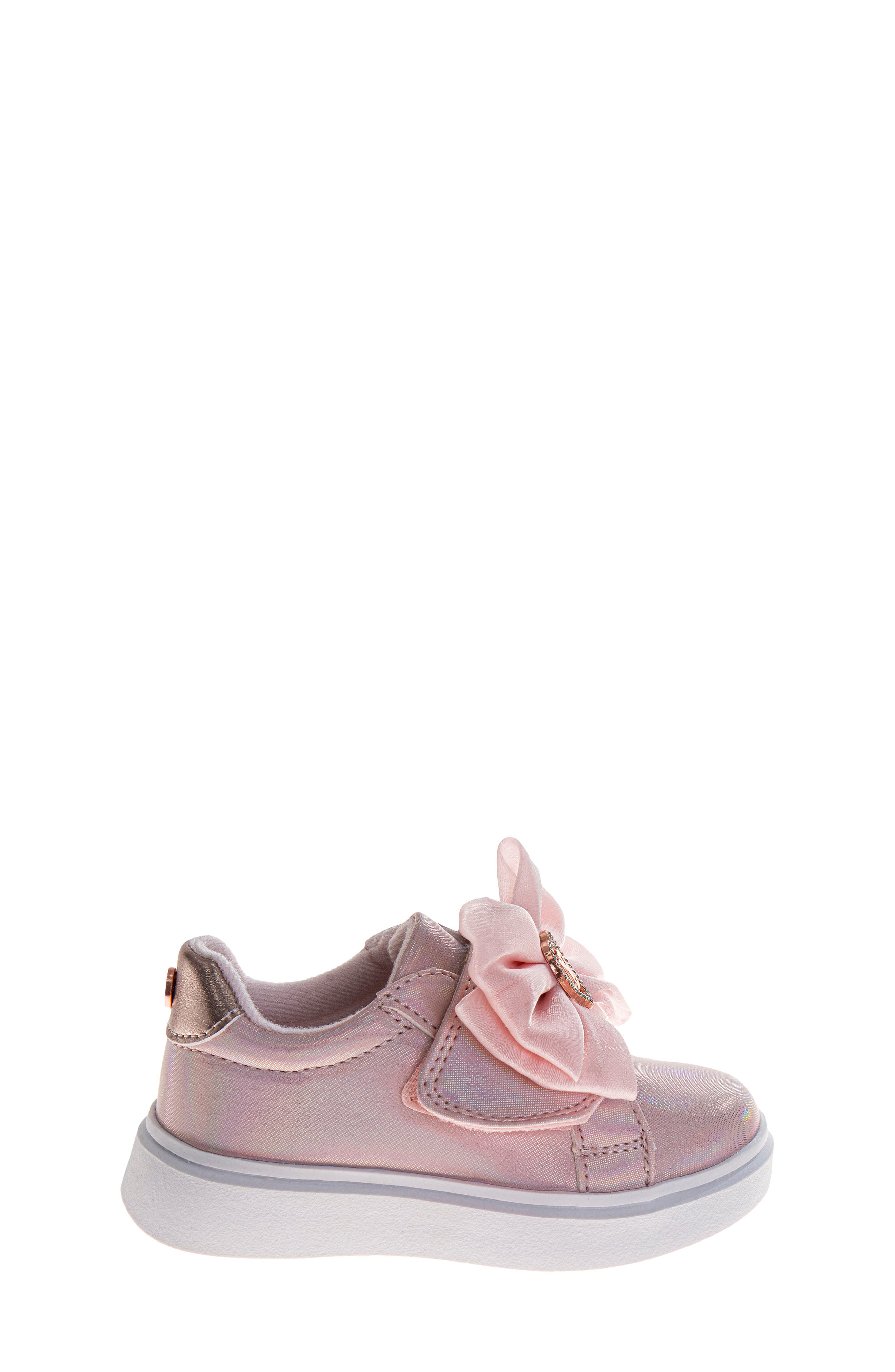Badgley Mischka Collection Kids' Kensie Sneaker, Alternate, color, Pink