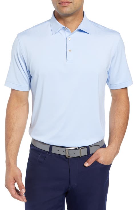 Jubilee Stripe Performance Golf Polo