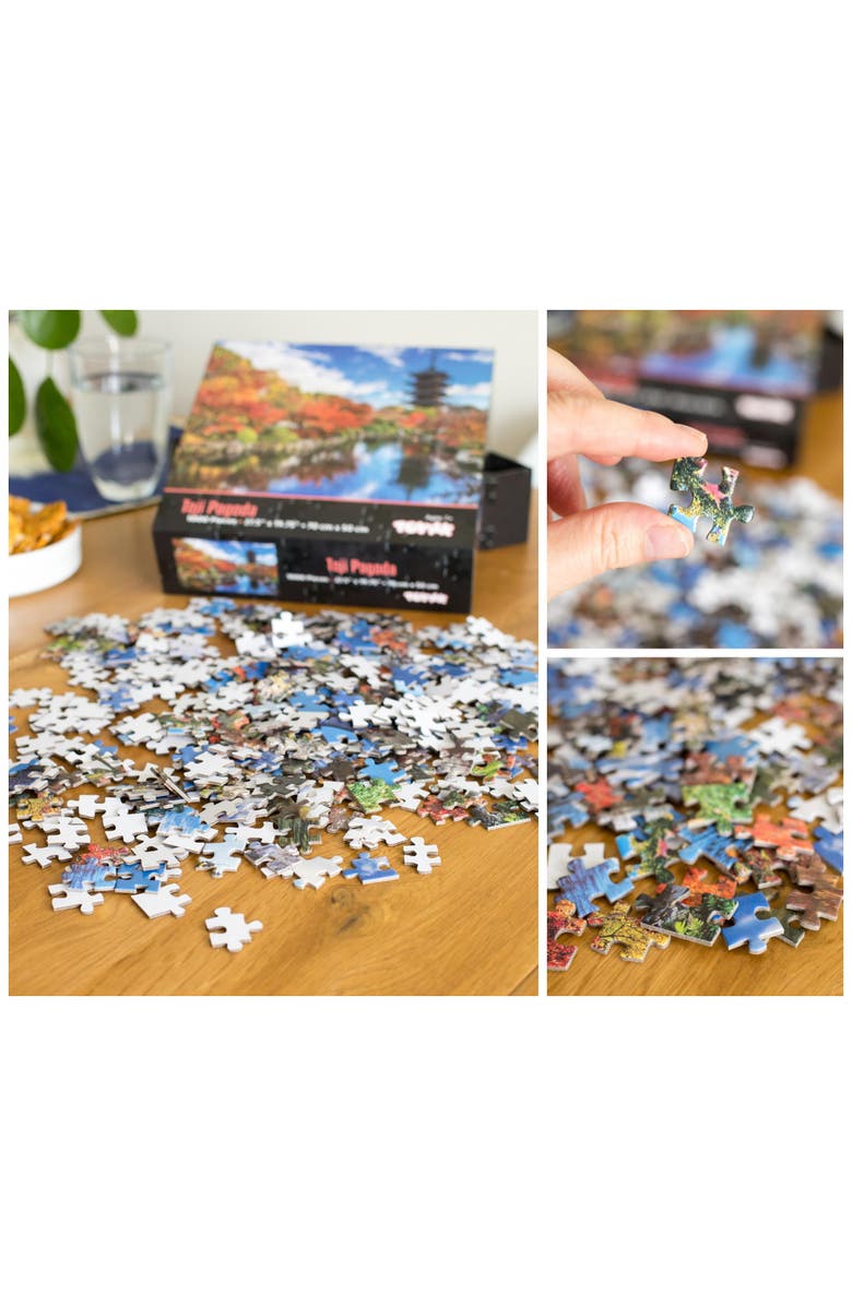 Toynk Toji Pagoda Buddhist Temple 1000 Piece Jigsaw Puzzle, Alternate, color, Multi-Color