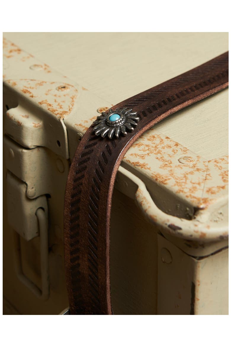 Losangeles Calf Leather Belt, Alternate, color, CUOIO