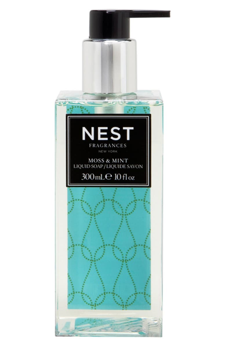 NEST New York NEST Fragrances 'Moss & Mint' Liquid Soap, Main, color, 