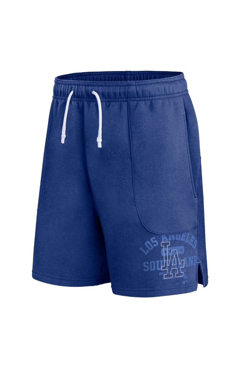 Nike Men's Nike Royal Los Angeles Dodgers Statement Ball Game Shorts, Alternate, color, 