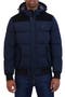 Water Resistant Mixed Media Bomber Jacket