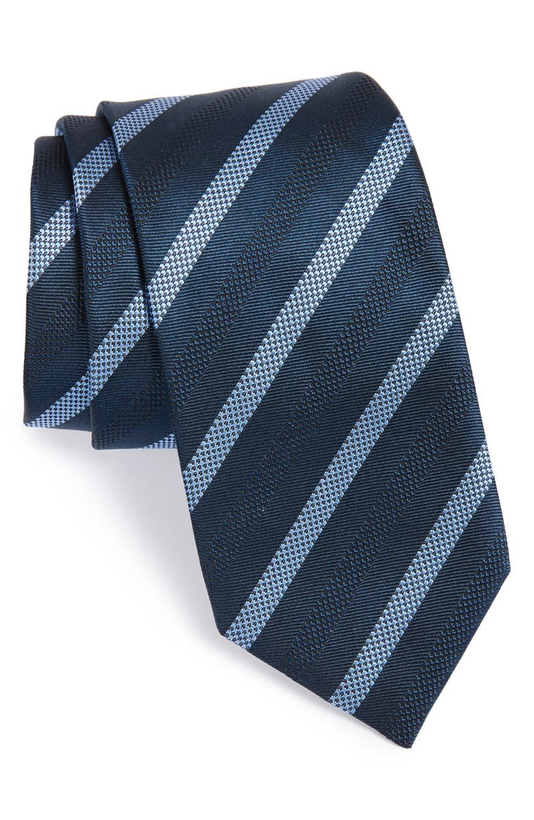 BOSS HUGO BOSS Woven Silk Tie, Main, color, 