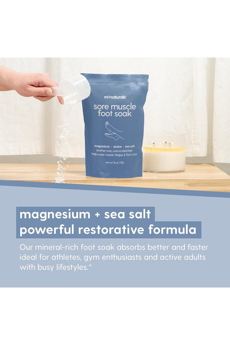 Sore Muscle Foot Soak, 16oz, Alternate, color, None