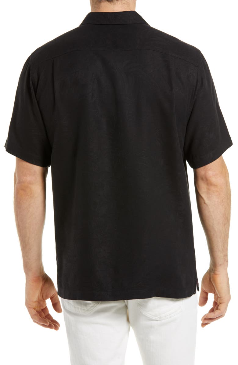 Tommy Bahama Tropic Isle Short Sleeve Button-Up Silk Camp Shirt, Alternate, color, 