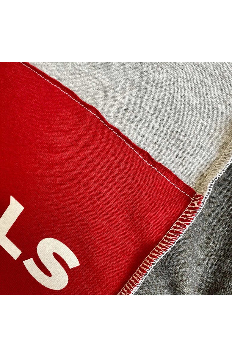 REFRIED APPAREL Men's Refried Apparel Heather Gray Arizona Cardinals Sustainable Split T-Shirt, Alternate, color, 