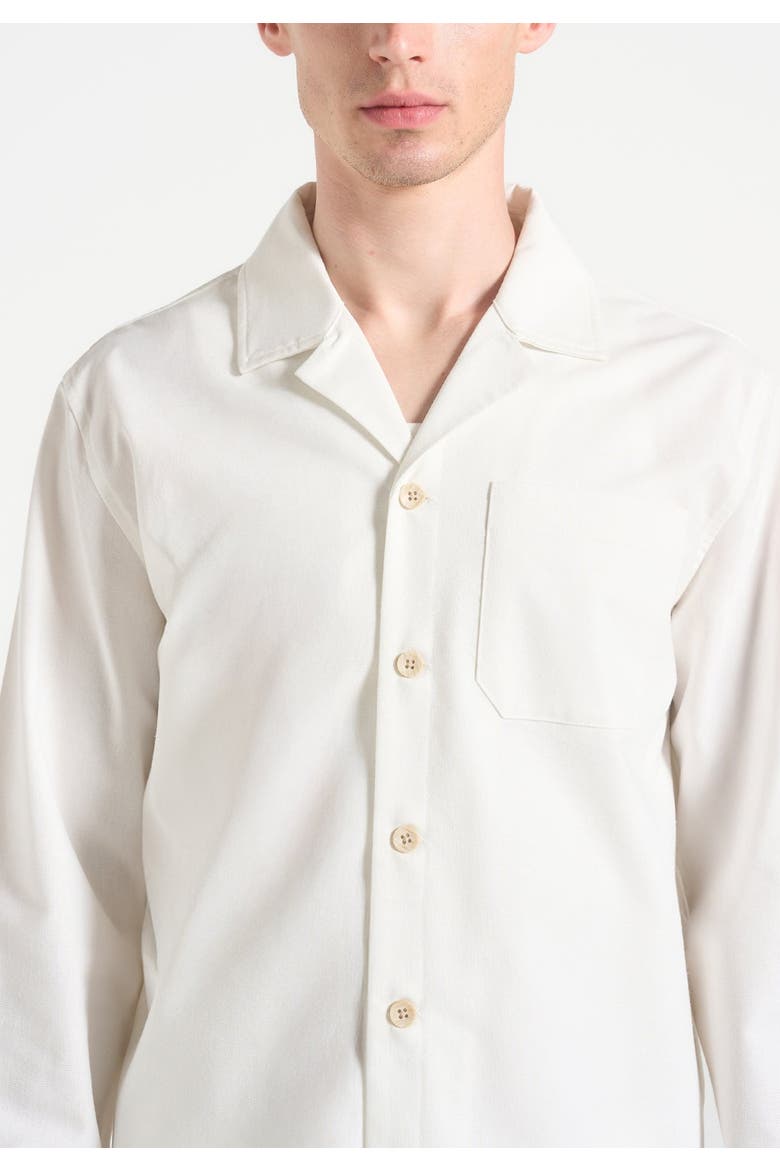 Constant Linen Overshirt, Alternate, color, White