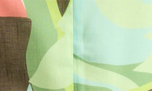 Sam Edelman Palm Royal Midi Dress In Green