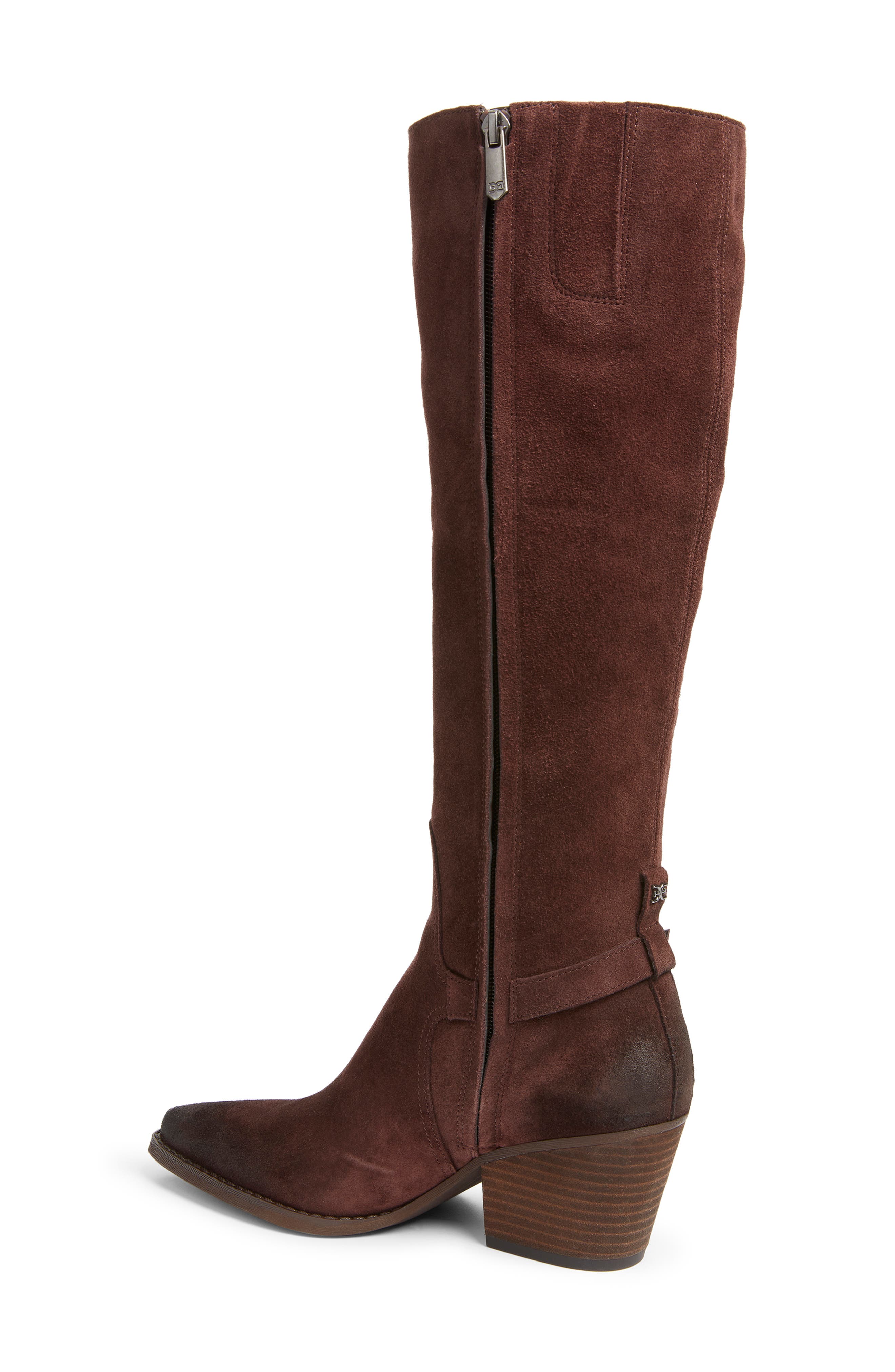 Wren Buckle Knee High Boot, Alternate, color, CAFE NOIR