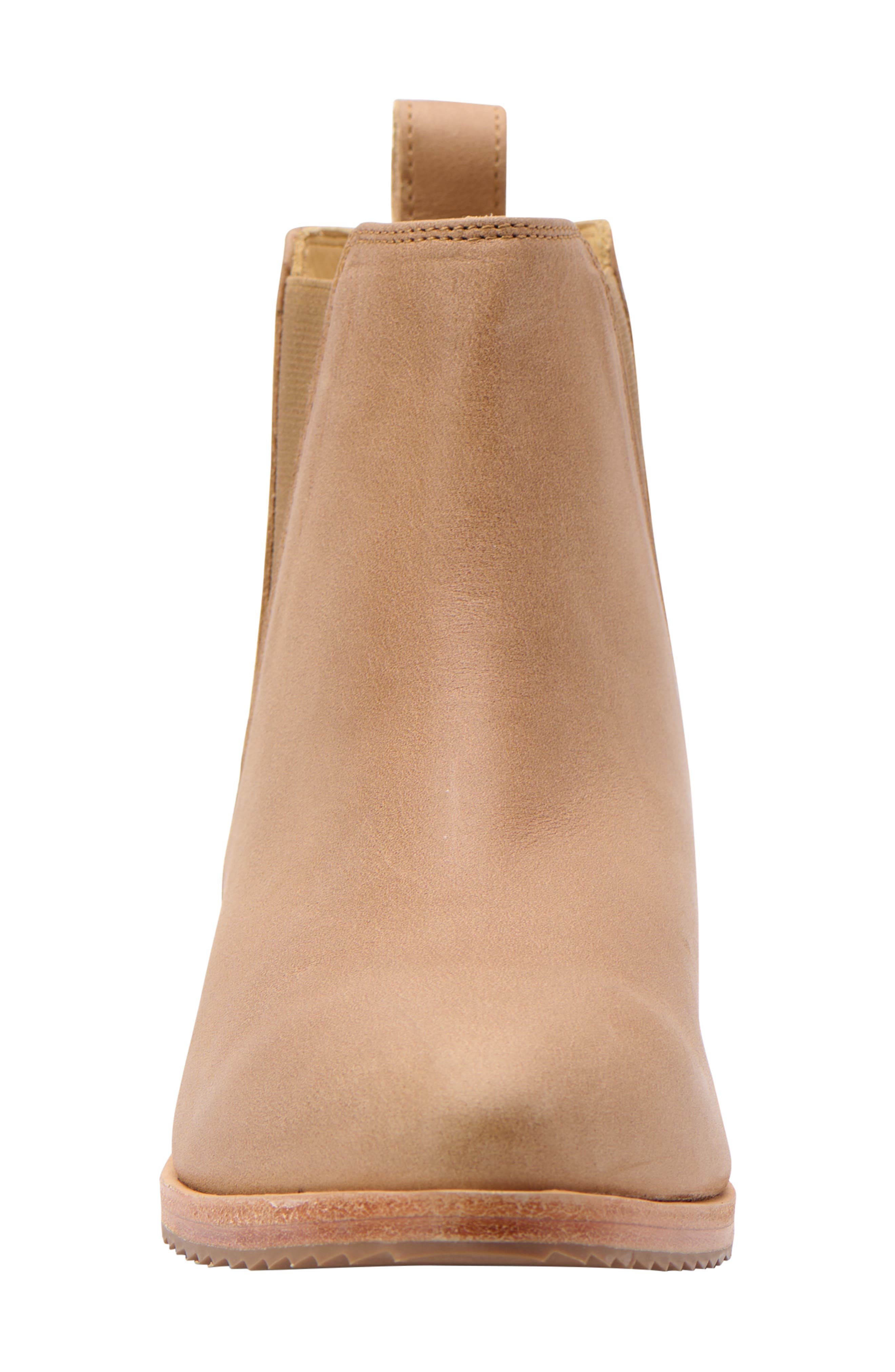 Eva Everyday Chelsea Boot, Alternate, color, ALMOND