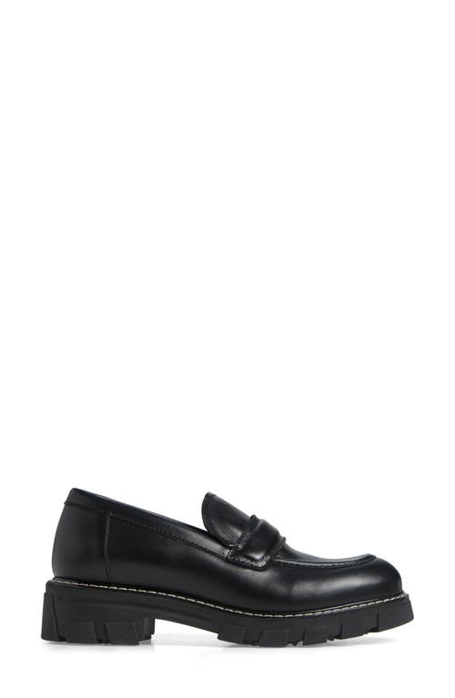 La Canadienne Douglas Lug Loafer In Black
