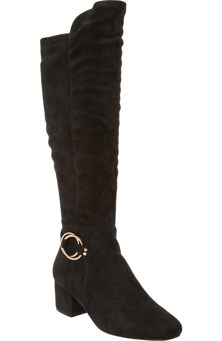 Comfortview The Ruthie Wide Calf Boot, Main, color, Black