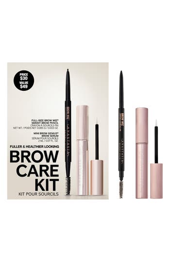 Anastasia Beverly Hills Brow Care Kit Dark Brown In Dark Brown