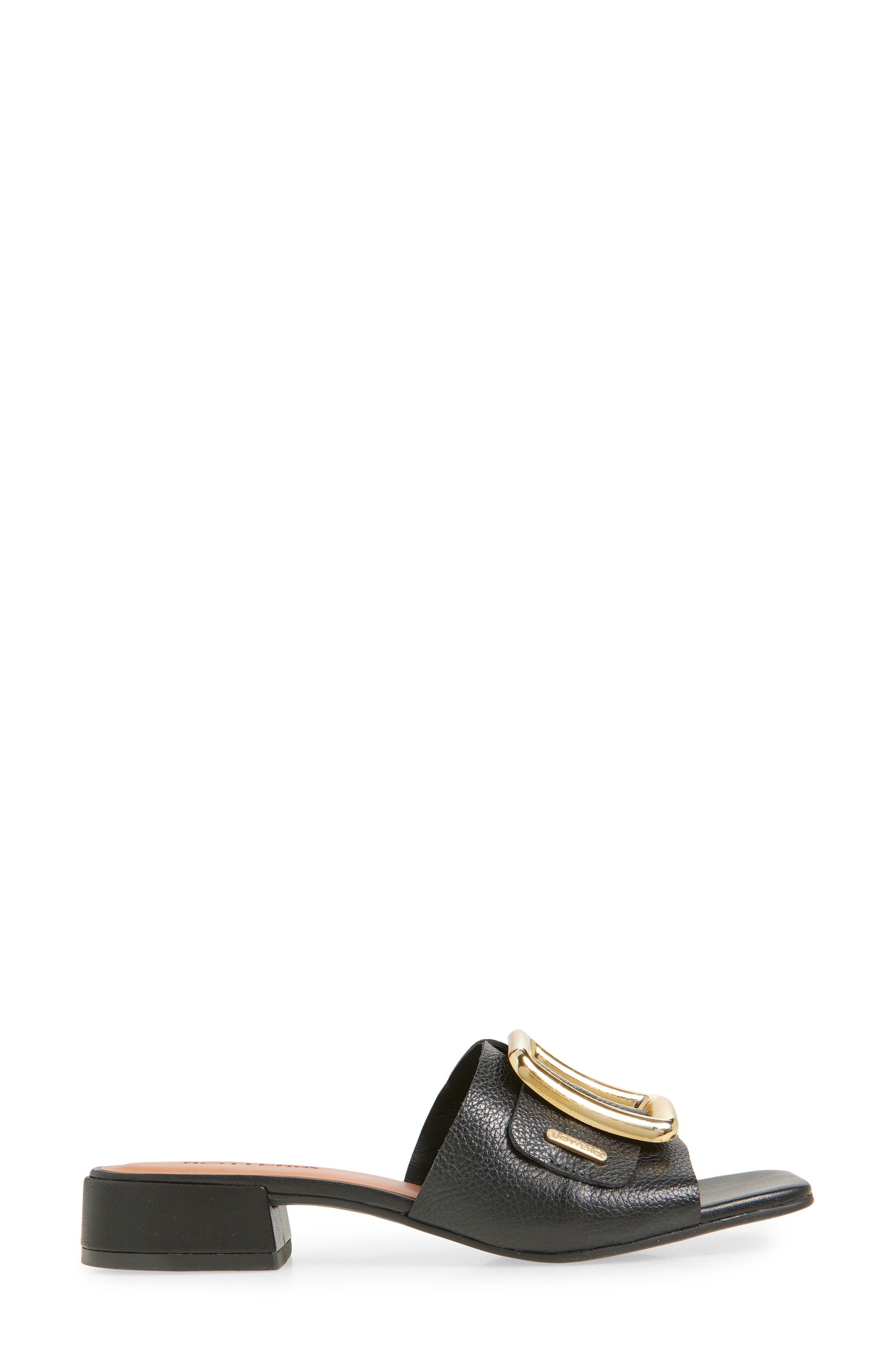 Bottero Eduarda Slide Sandal, Alternate, color, Preto