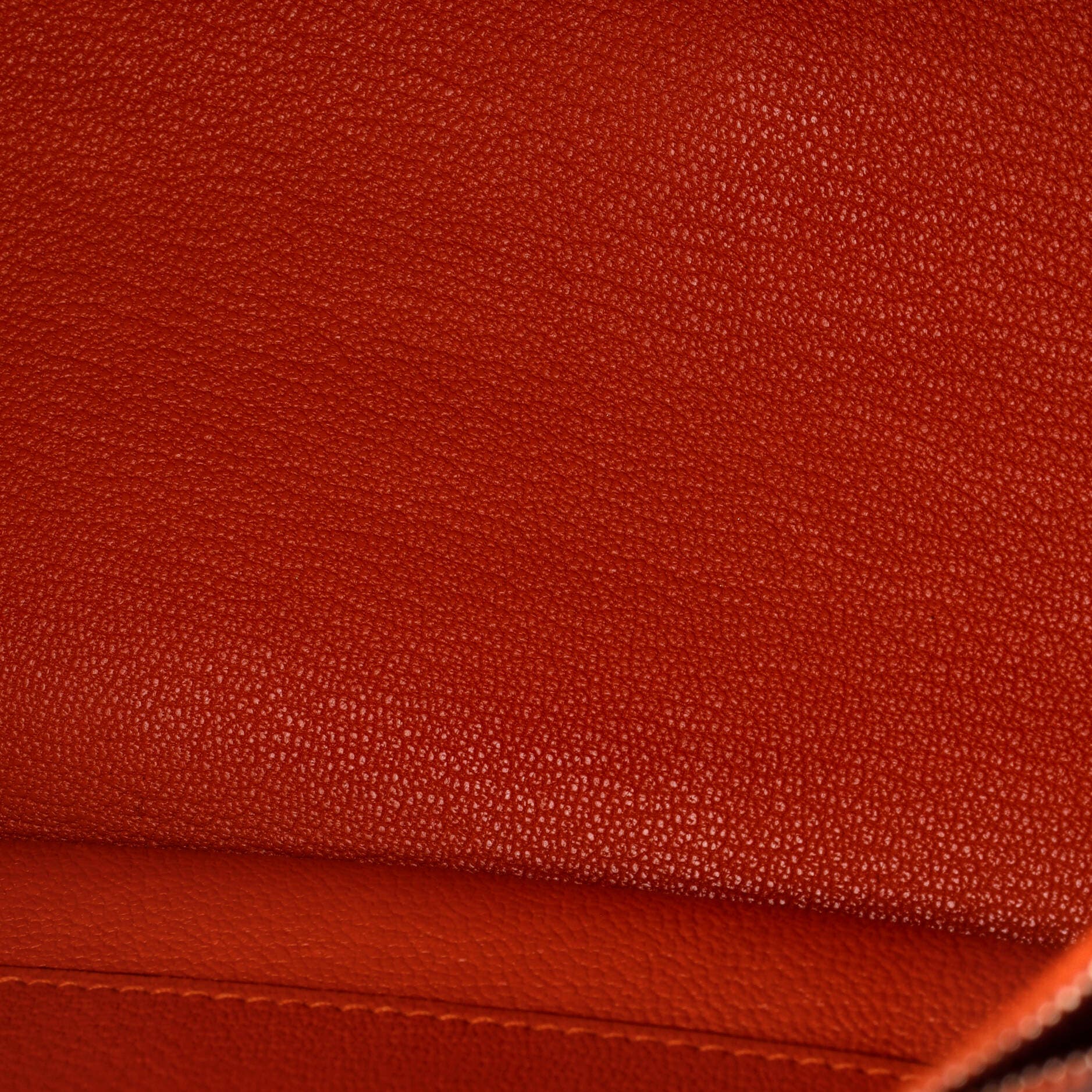 Pre-Owned Hermes Jypsiere Bag Clemence 28, Alternate, color, Feu