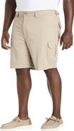 Harbor Bay by DXL Big & Tall Continuous Comfort Cotton Cargo Shorts