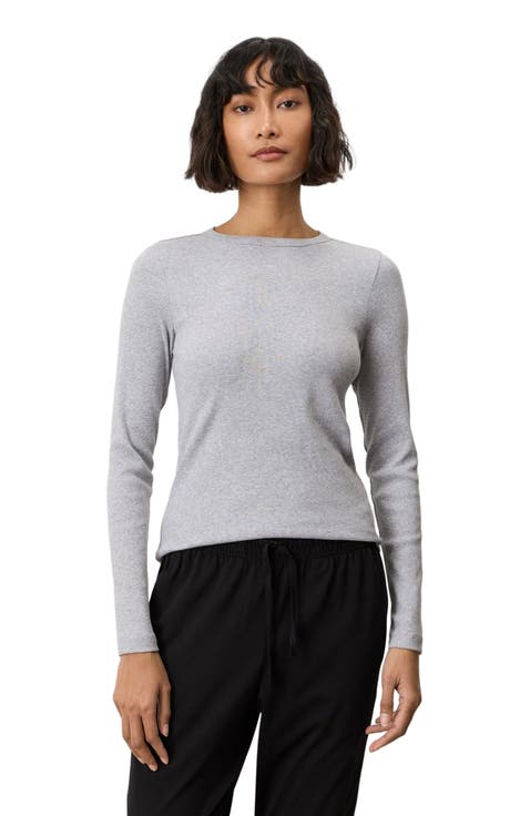 Perfect Rib Layering Long Sleeve Made With Organic Cotton