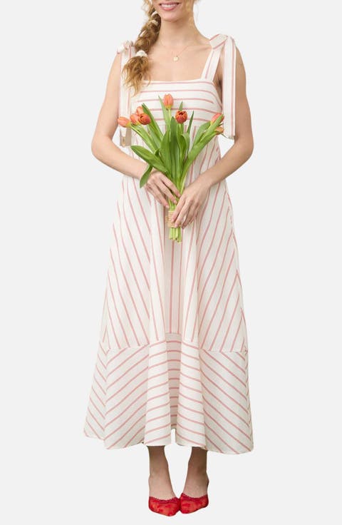 Stripe Empire Waist Sundress
