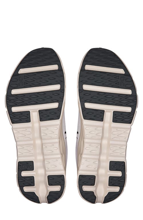 On Low Top Sneakers Perforated Upper In Rock/ivory