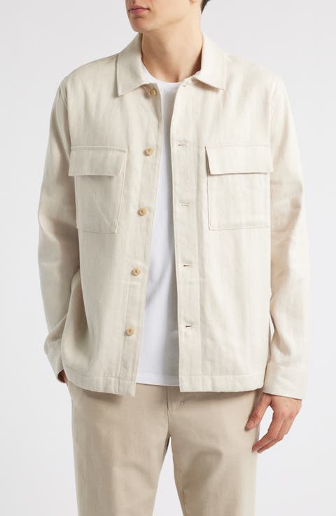 Men's Ivory Overshirts | Nordstrom Men's Ivory Overshirts | Nordstrom