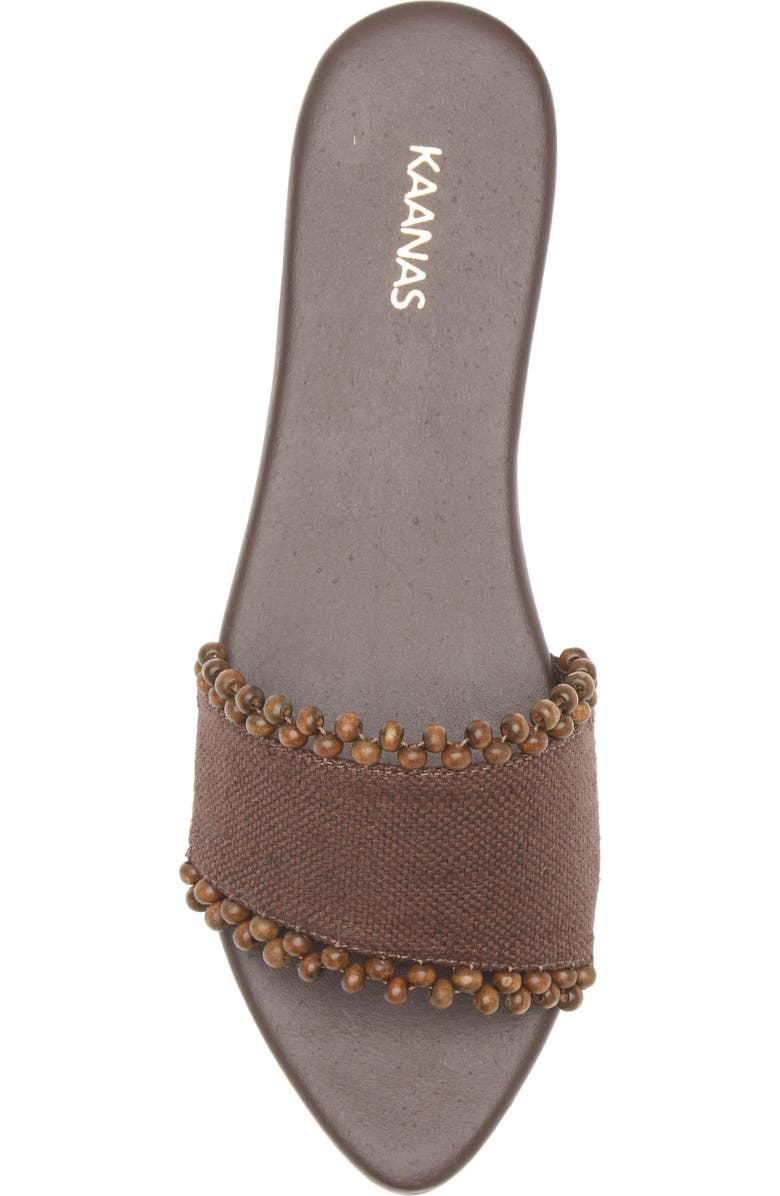 Kaanas Cala Asymmetric Slide Sandal, Alternate, color,