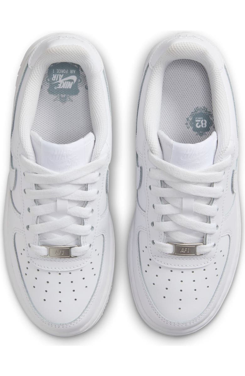 Nike Kids
Air Force 1 Sneaker, Alternate, color, White/ White/ White/ White