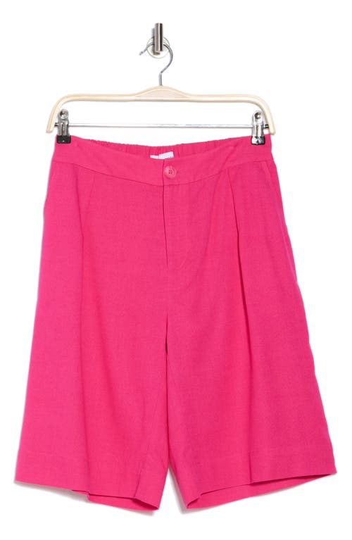 Gemma + Jane Bermuda Shorts In Fuchsia