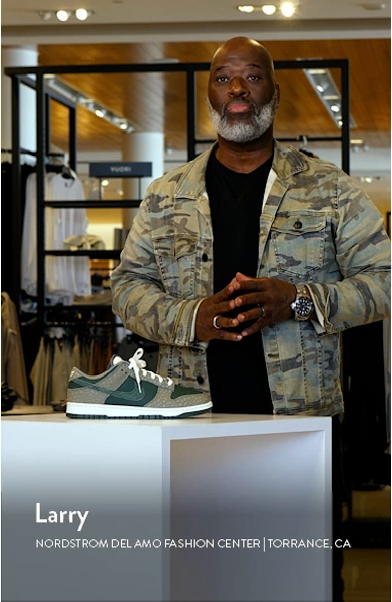 Dunk Low Retro Premium Basketball Sneaker, sales video thumbnail