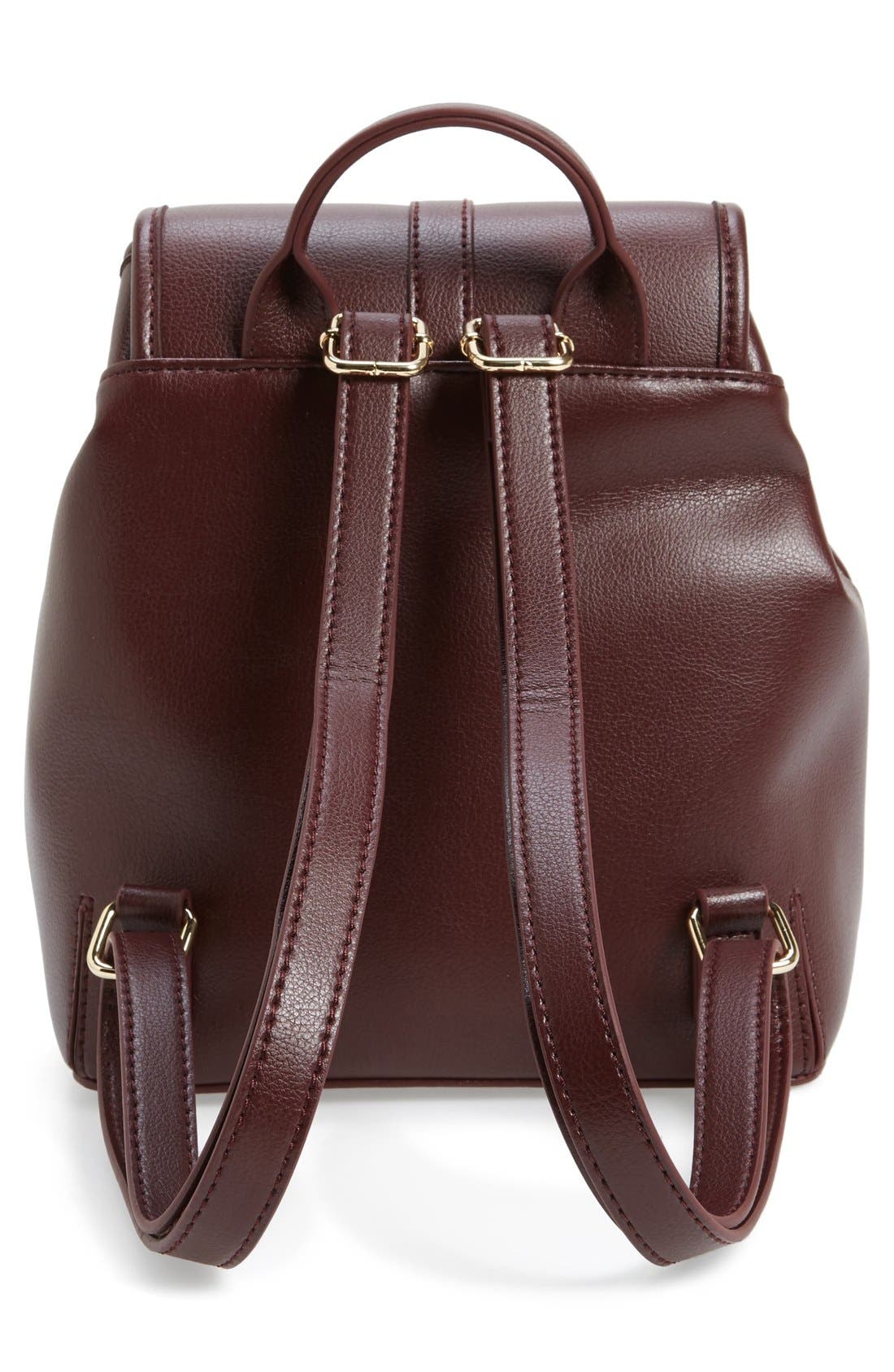 'Kylie' Backpack, Alternate, color, OXBLOOD