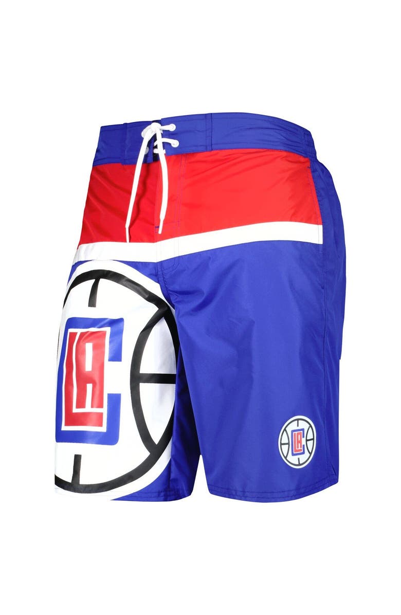 G-III SPORTS BY CARL BANKS Men's G-III Sports by Carl Banks Royal LA Clippers Sea Wind Swim Trunks, Alternate, color, Royal