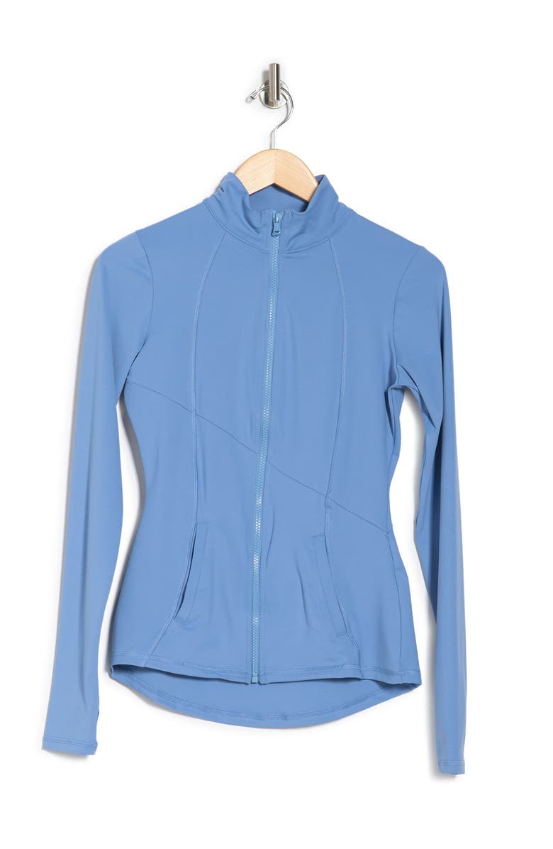 X by Gottex Active Zip Up Jacket, Alternate, color, 