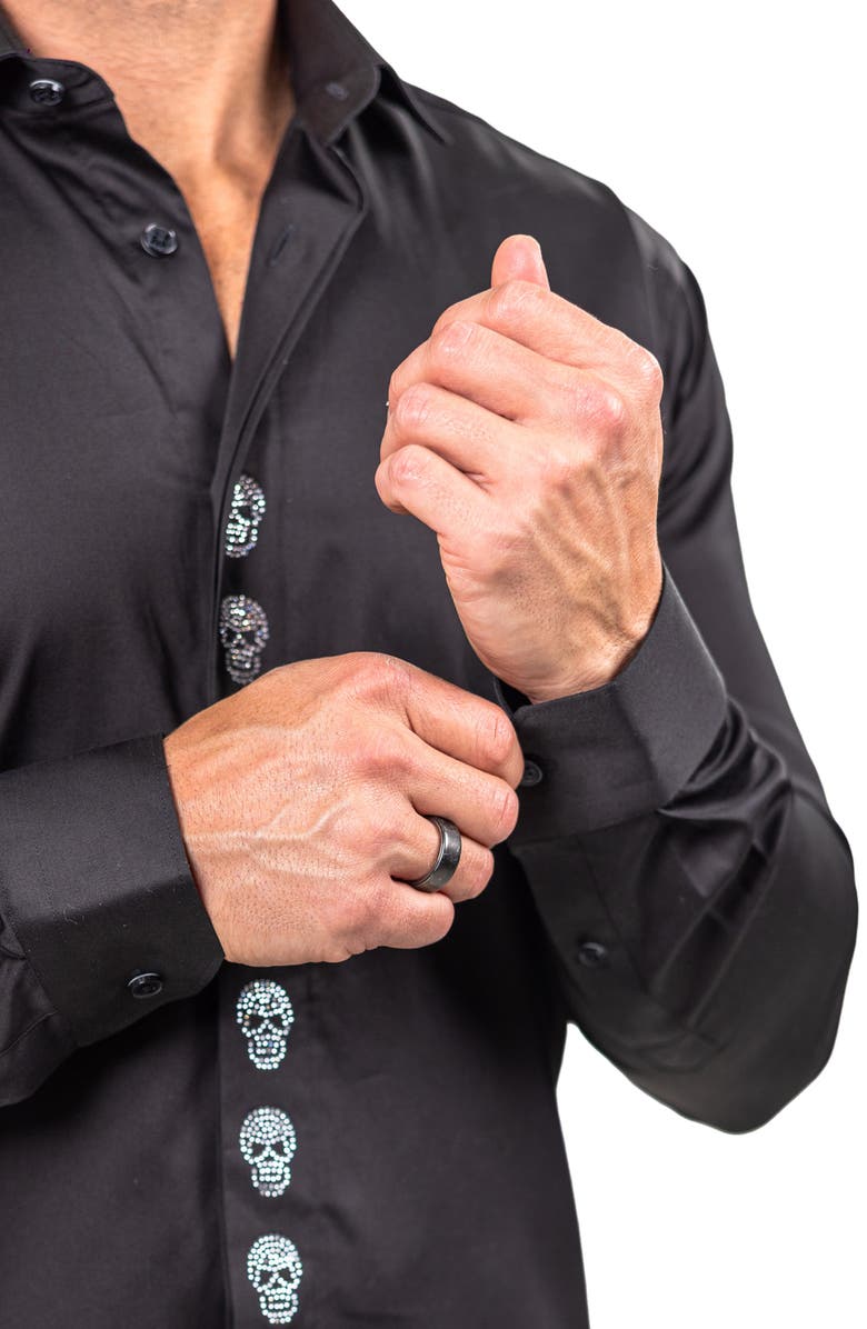 Maceoo Crystal Skull Shirt, Alternate, color,