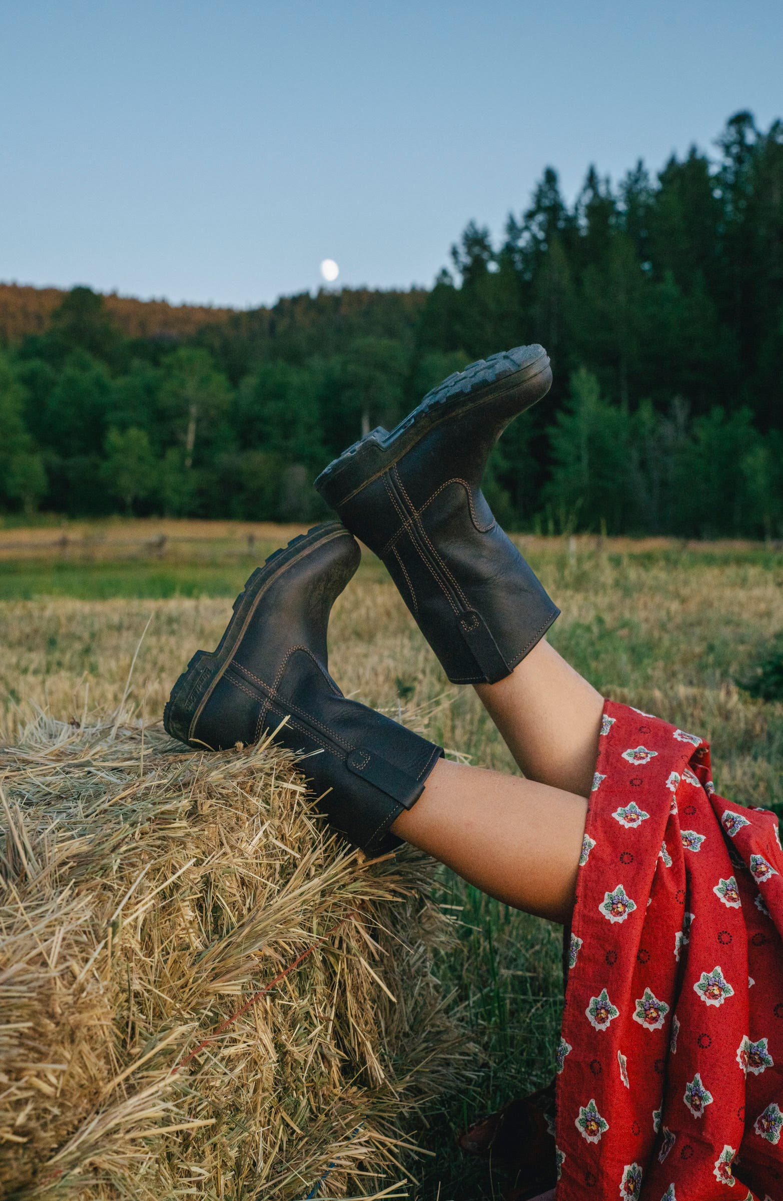 Original Rigger Leather Boot, Alternate, color, CLARET