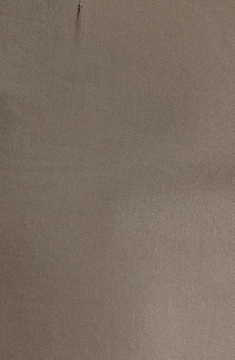 Wit & Wisdom Wyatt Skyrise Crop Wide Leg Twill Pants, Alternate, color, Brindle Olive