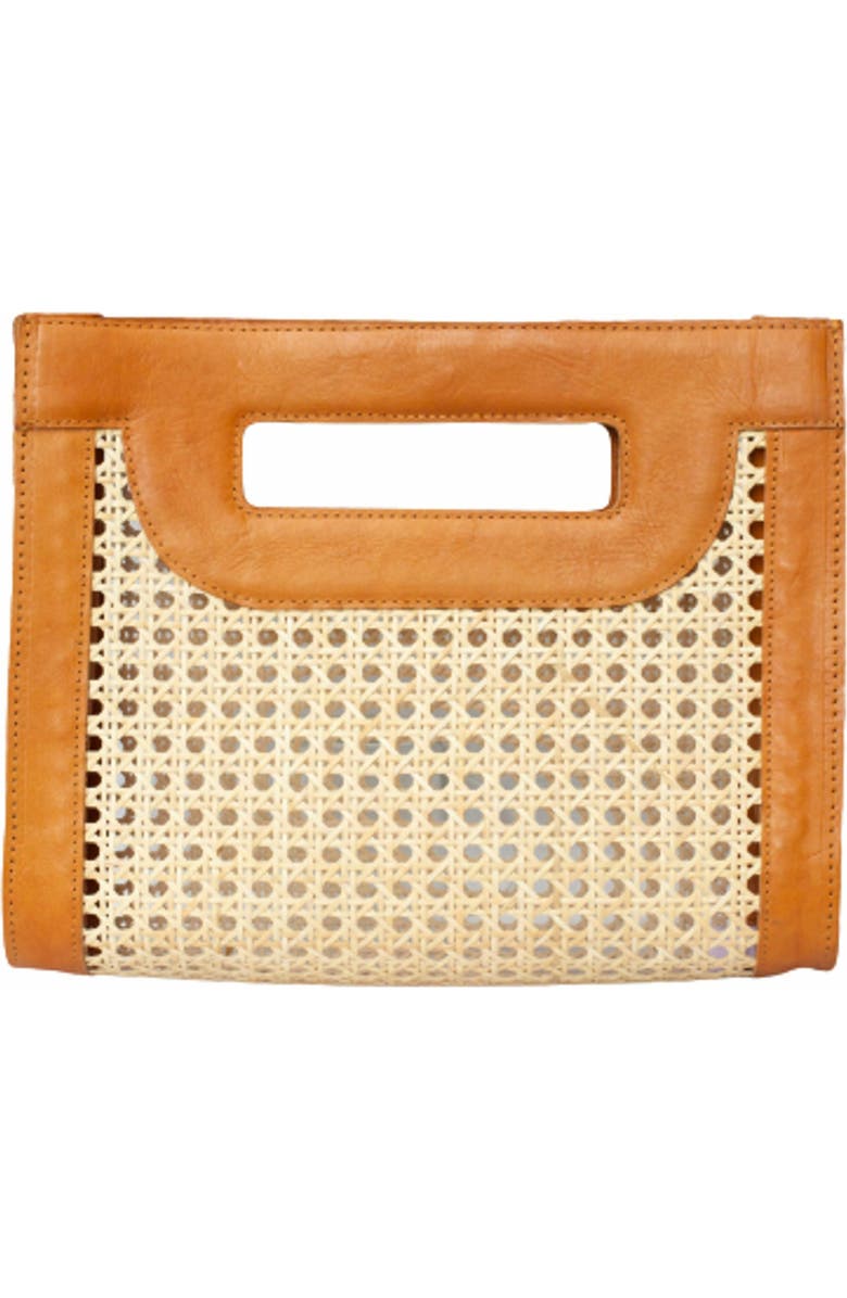 Jelavu Venice Clutch Bag, Main, color, Cognac
