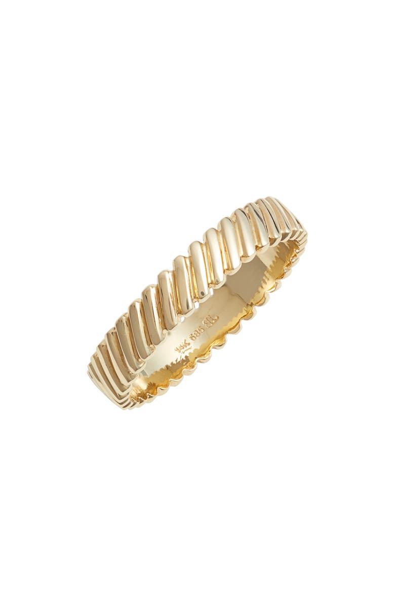 Bony Levy Oblique Beveled Stackable Ring, Main, color, 