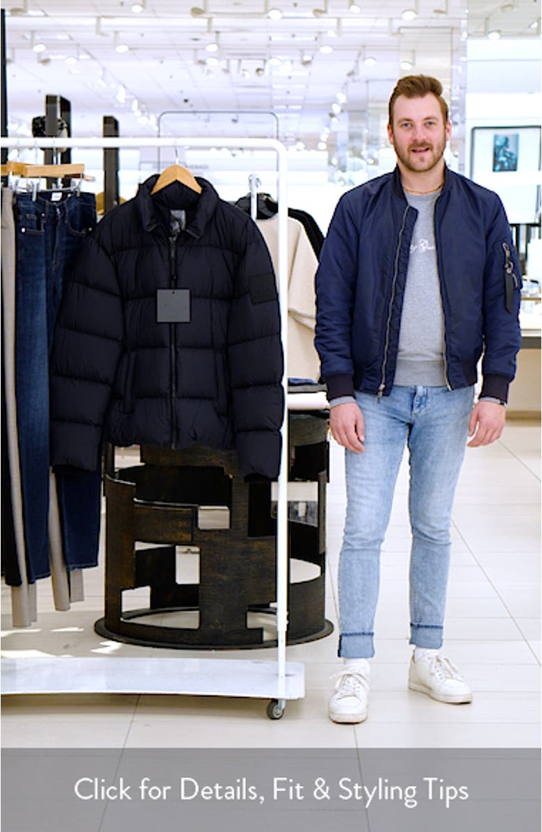 King Reversible Quilted Down Puffer Jacket, sales video thumbnail