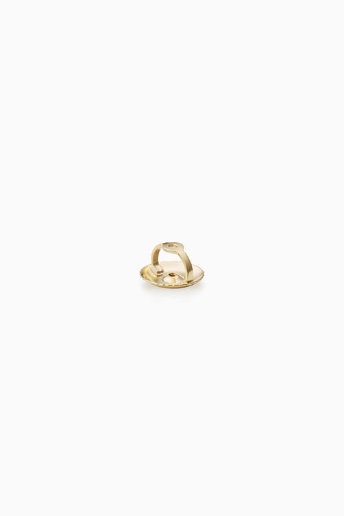 Oradina 14k Gold Shine Bright Diamond Single Mini Stud In Yellow Gold
