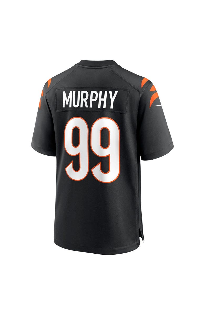 Nike Men's Nike Myles Murphy Black Cincinnati Bengals  Game Jersey, Alternate, color, 