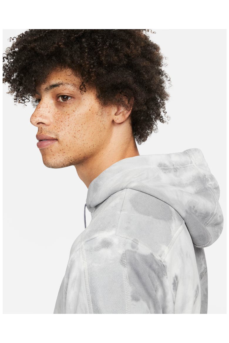 Sportswear Club Fleece Pullover Hoodie, Alternate, color, OFF NOIR/ IRON GREY/ GREY
