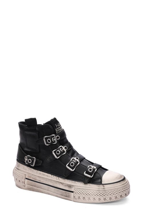 Shop Ash Rainbow Platform Sneaker In Black