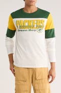 Junk Food NFL Packers Zone Blitz Cotton Graphic T-Shirt