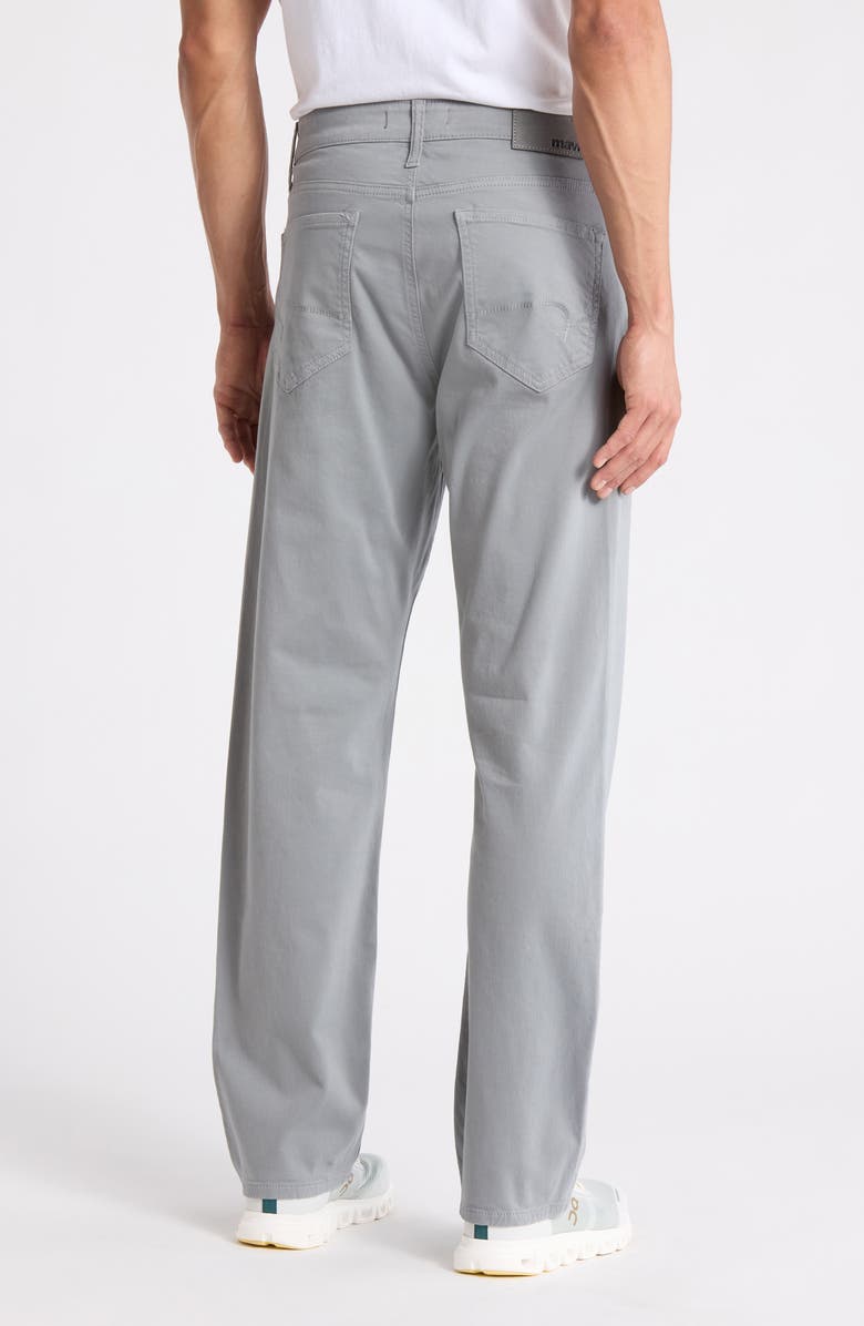 Mavi Jeans Zach Straight Leg Twill Pants, Alternate, color, Shark