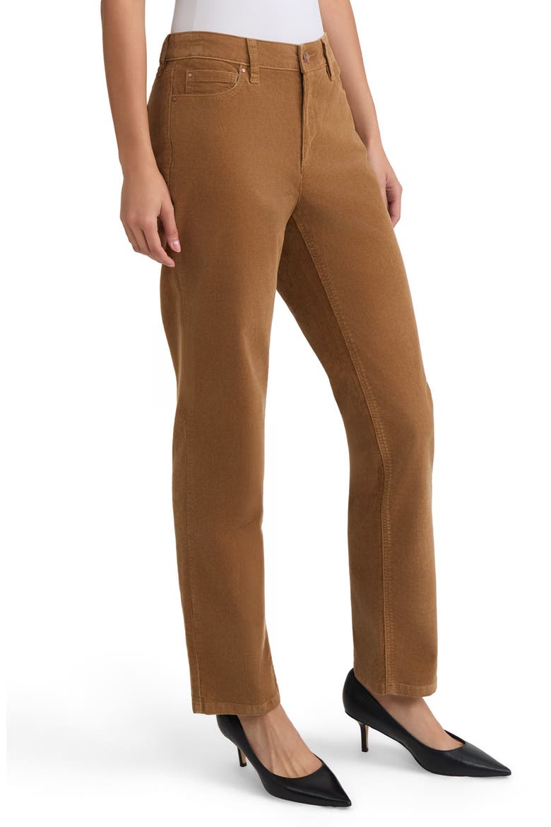 Lexington Straight Leg Pants, Alternate, color, CARAMEL
